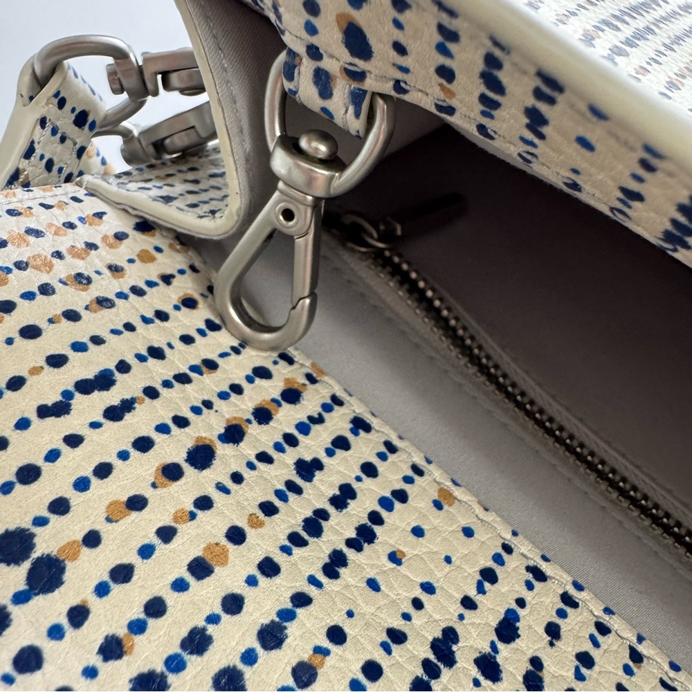 Dagne Dover Leather Andra Crossbody Limited Edition Seasonal Epic Dot Pr… - Picture 11 of 14